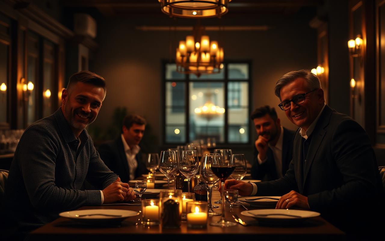 Private founder dinner
